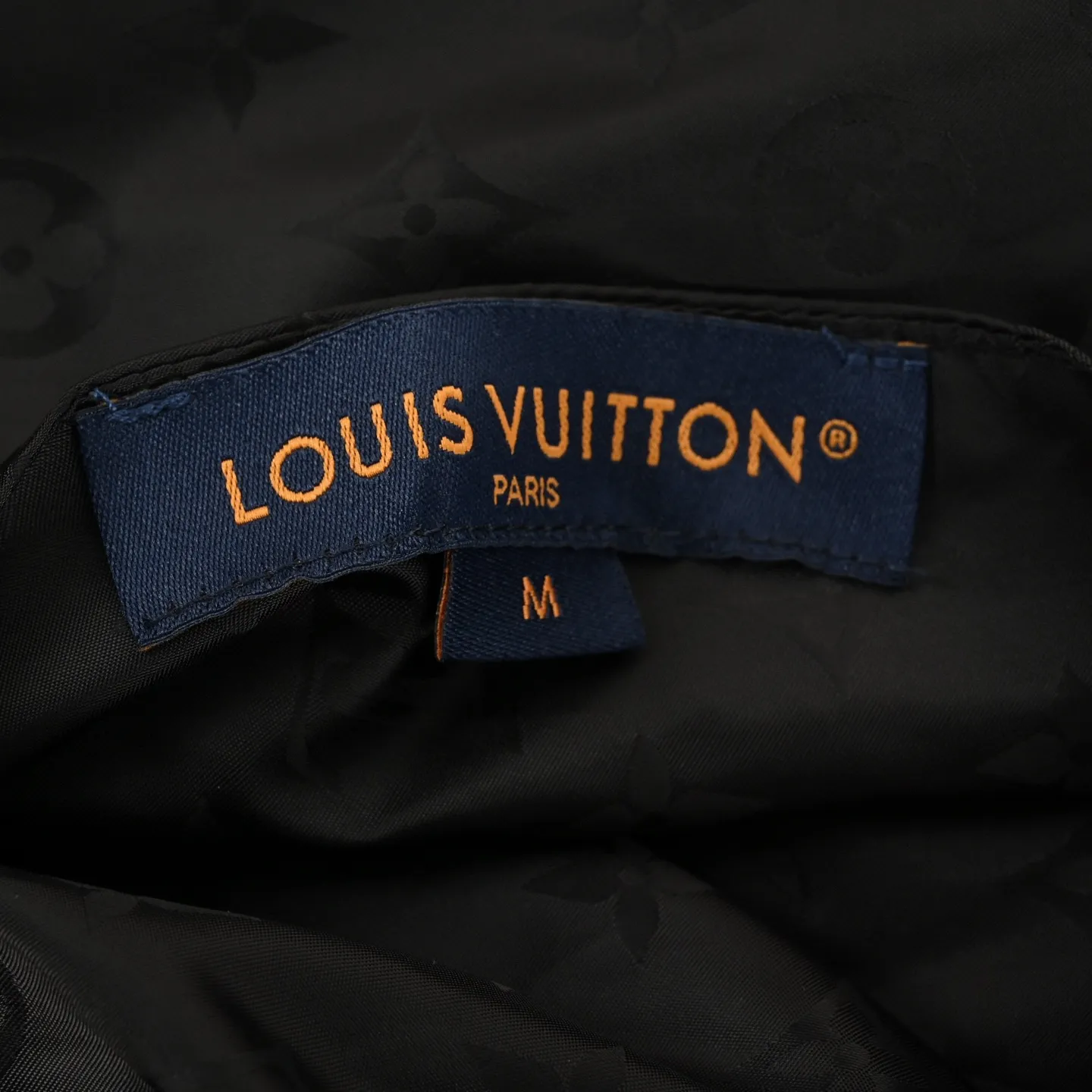 Louis Vuitton/Louis Vuitton 25Fw dark pattern old flower stitching double-sided sweater jacket